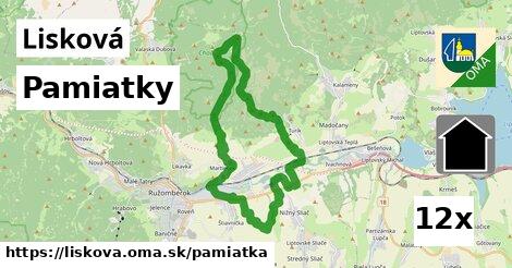 pamiatky v Lisková