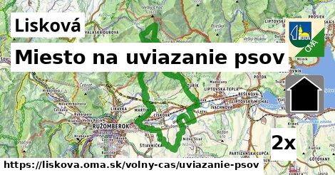 Miesto na uviazanie psov, Lisková