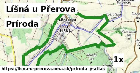 príroda v Líšná u Přerova