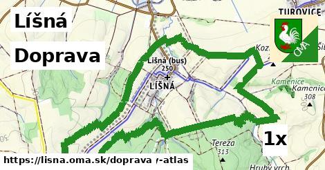 doprava v Líšná