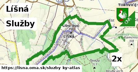 služby v Líšná