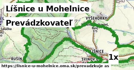 prevádzkovateľ v Líšnice u Mohelnice