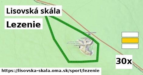 lezenie v Lisovská skála