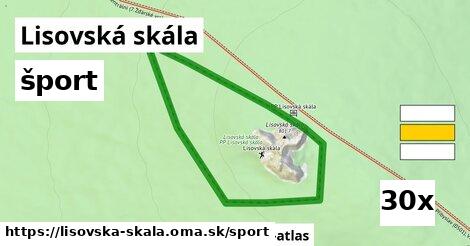 šport v Lisovská skála