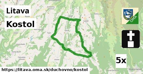 Kostol, Litava