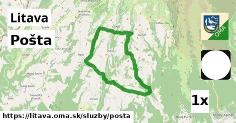 Pošta, Litava