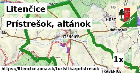 Prístrešok, altánok, Litenčice