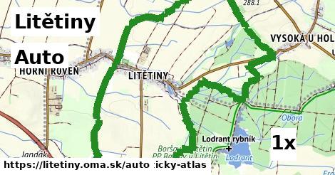 auto v Litětiny