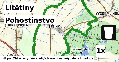 Pohostinstvo, Litětiny