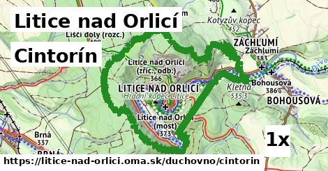 Cintorín, Litice nad Orlicí