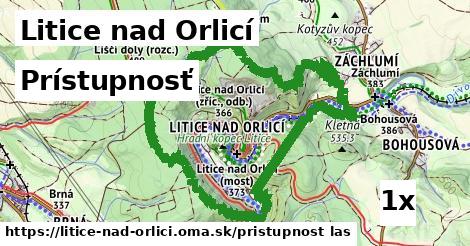 prístupnosť v Litice nad Orlicí