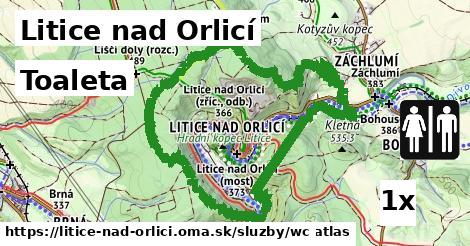 Toaleta, Litice nad Orlicí