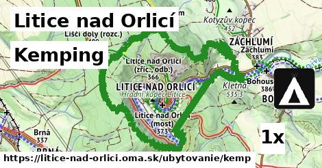 kemping v Litice nad Orlicí