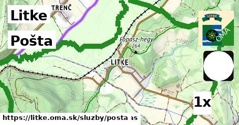 Pošta, Litke