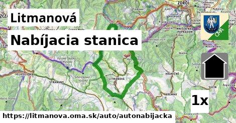 nabíjacia stanica v Litmanová