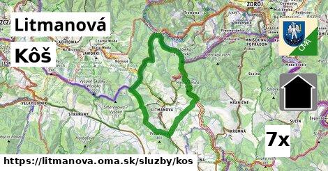 Kôš, Litmanová