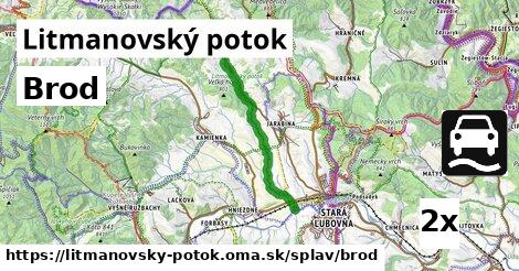 Brod, Litmanovský potok