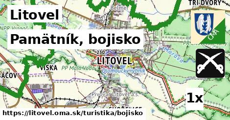 Pamätník, bojisko, Litovel