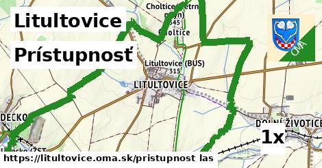 prístupnosť v Litultovice