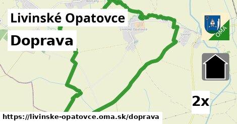 doprava v Livinské Opatovce