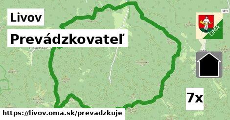 prevádzkovateľ v Livov