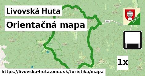 Orientačná mapa, Livovská Huta