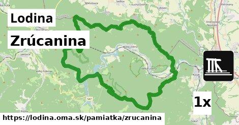 Zrúcanina, Lodina