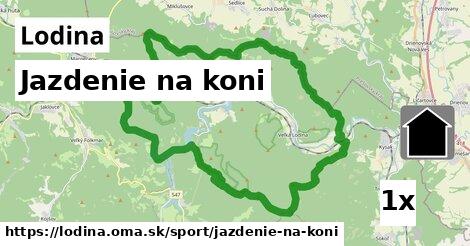 Jazdenie na koni, Lodina