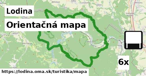 Orientačná mapa, Lodina