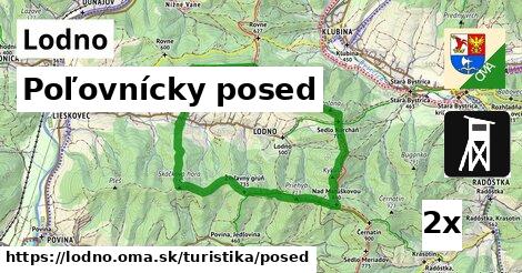 Poľovnícky posed, Lodno