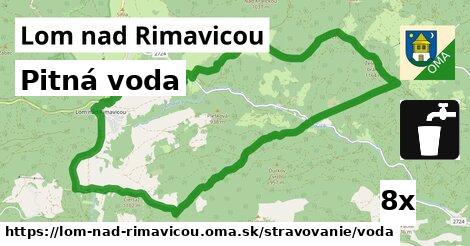 Pitná voda, Lom nad Rimavicou