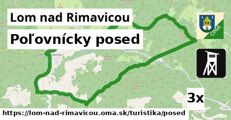 Poľovnícky posed, Lom nad Rimavicou