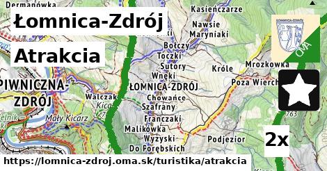 Atrakcia, Łomnica-Zdrój