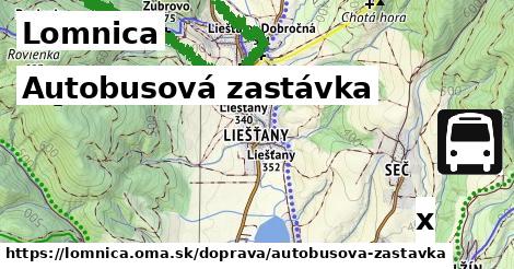 Autobusová zastávka, Lomnica