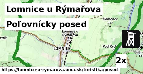 Poľovnícky posed, Lomnice u Rýmařova