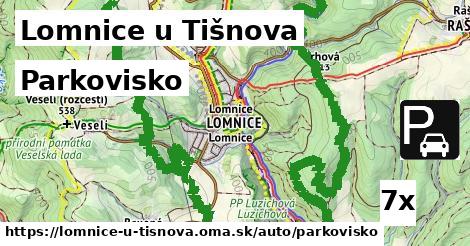 parkovisko v Lomnice u Tišnova