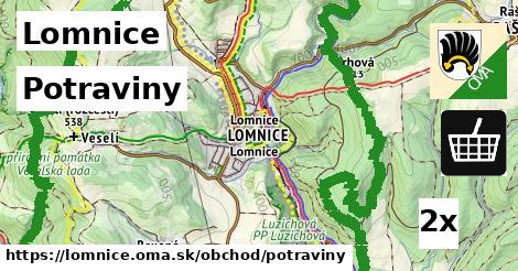 Potraviny, Lomnice