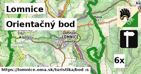 Orientačný bod, Lomnice