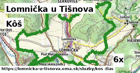 Kôš, Lomnička u Tišnova