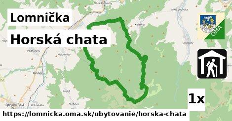 Horská chata, Lomnička