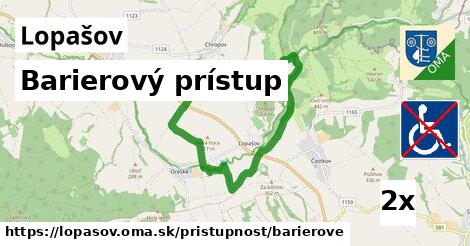 barierový prístup v Lopašov, okres SI