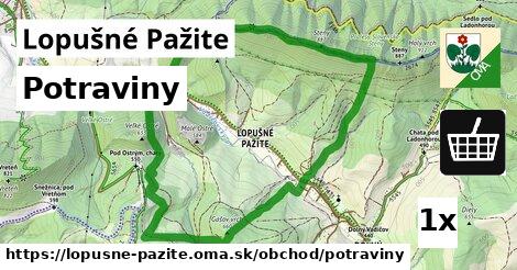 Potraviny, Lopušné Pažite