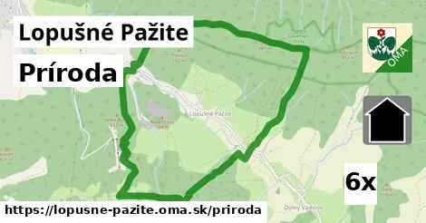 príroda v Lopušné Pažite