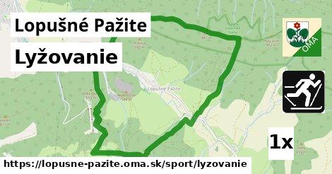 Lyžovanie, Lopušné Pažite