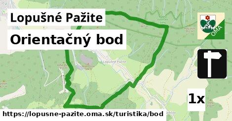 Orientačný bod, Lopušné Pažite