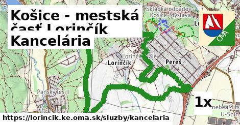 kancelária v Košice - mestská časť Lorinčík