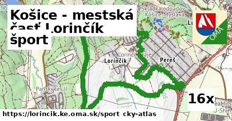 šport v Košice - mestská časť Lorinčík