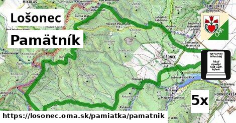 Pamätník, Lošonec
