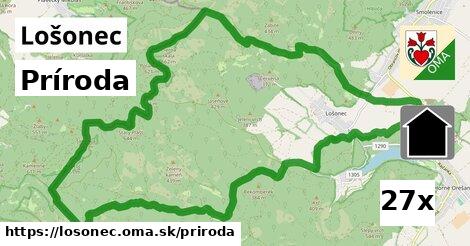 príroda v Lošonec