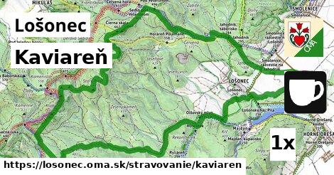 Kaviareň, Lošonec